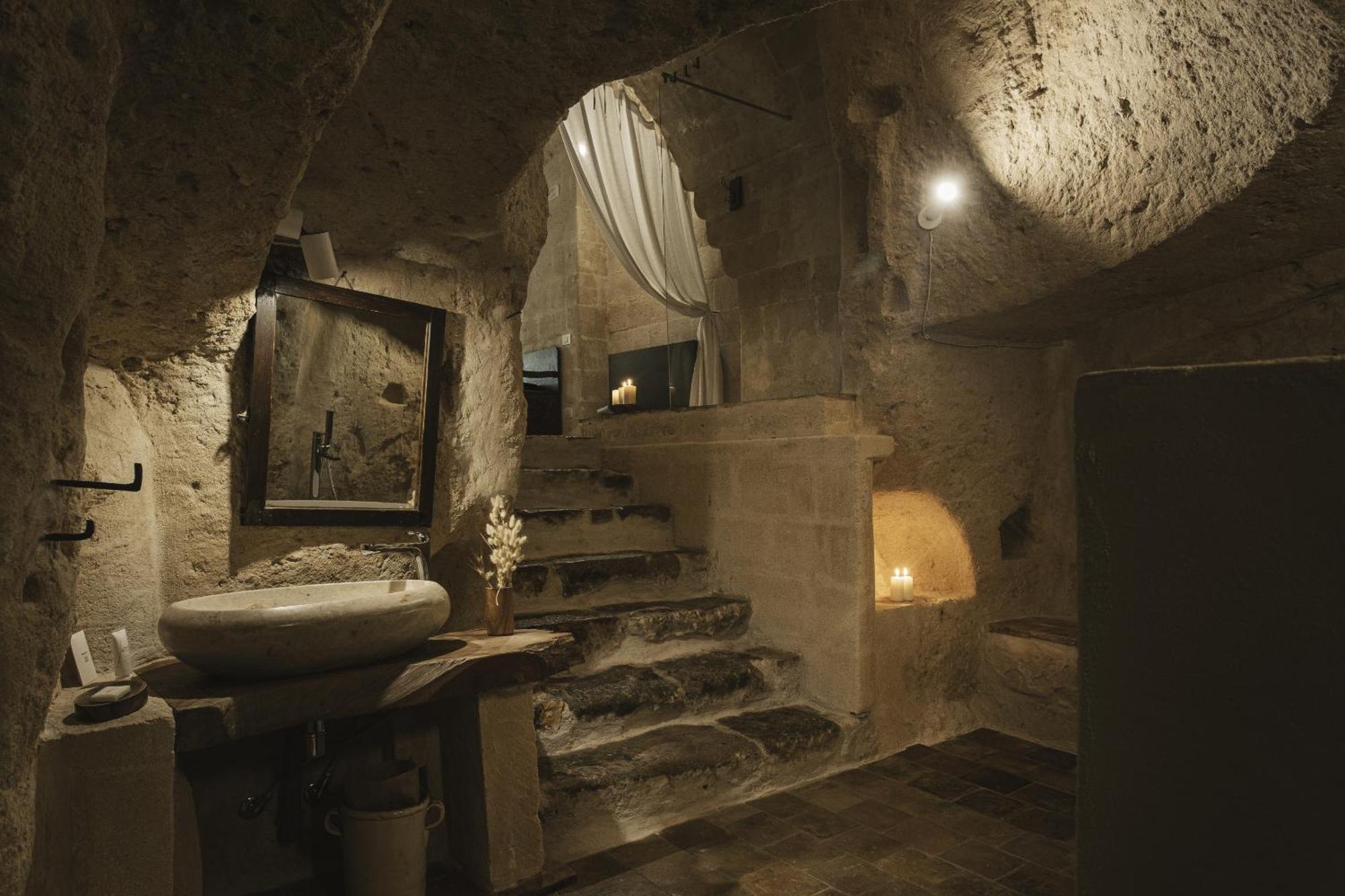 Hotel Aque Cave à Matera Extérieur photo