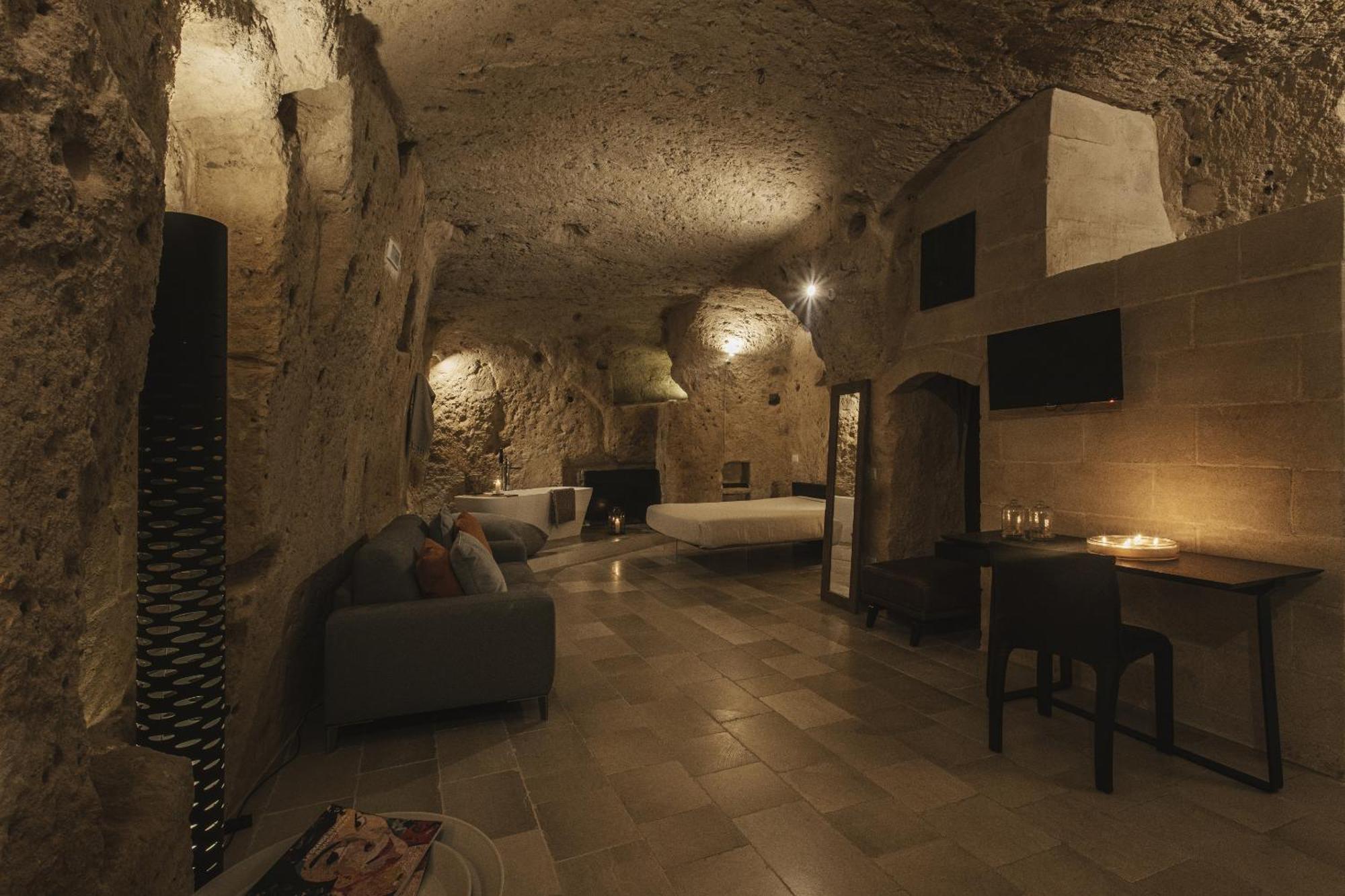 Hotel Aque Cave à Matera Extérieur photo